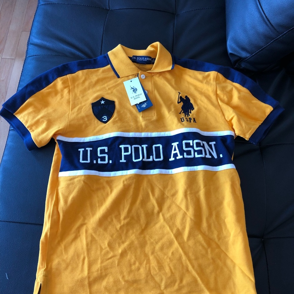 US Polo Association polo size kids L